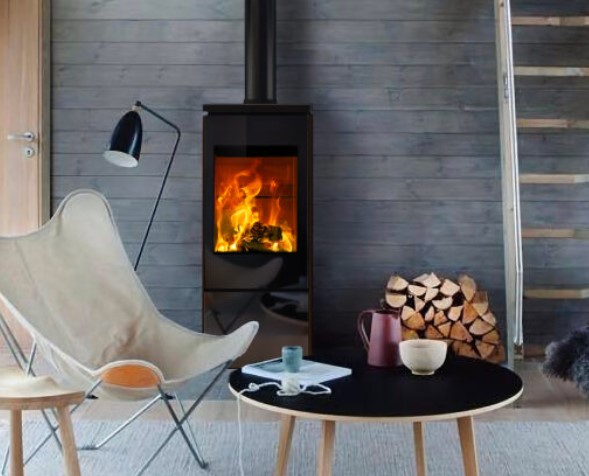 Stufa a legna 5 stelle - Nobis Flat 300 image